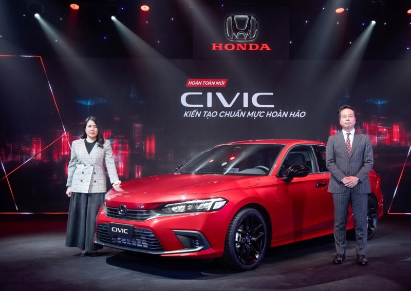 Honda Civic 2022 thế hệ thứ 11 chính thức ra mắt tại Việt Nam