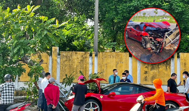 Ai phải bồi thường trong vụ tai nạn siêu xe Ferrari?