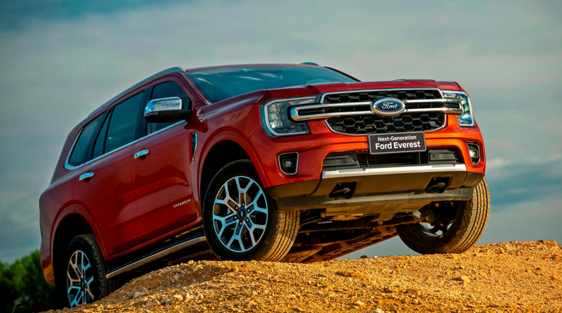 Ford Everest thế hệ mới có 6 chế độ quản lý địa hình