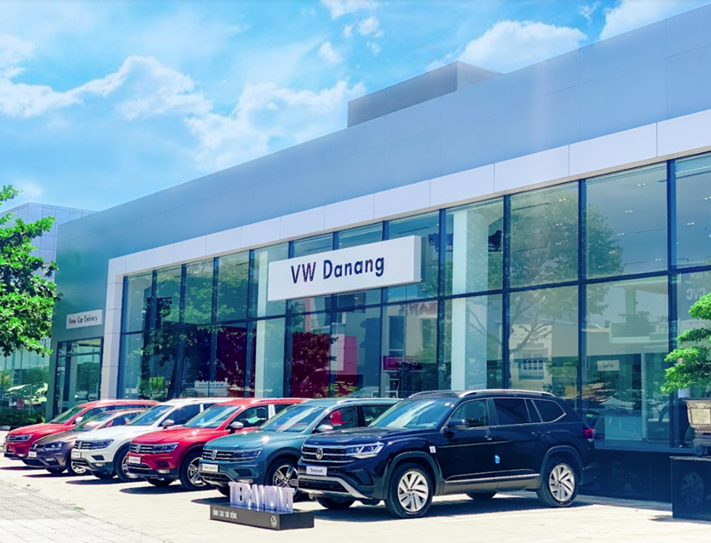 Tổng diện tích showroom hơn 4.000 mét vuông thực hiện theo mô hình 4S