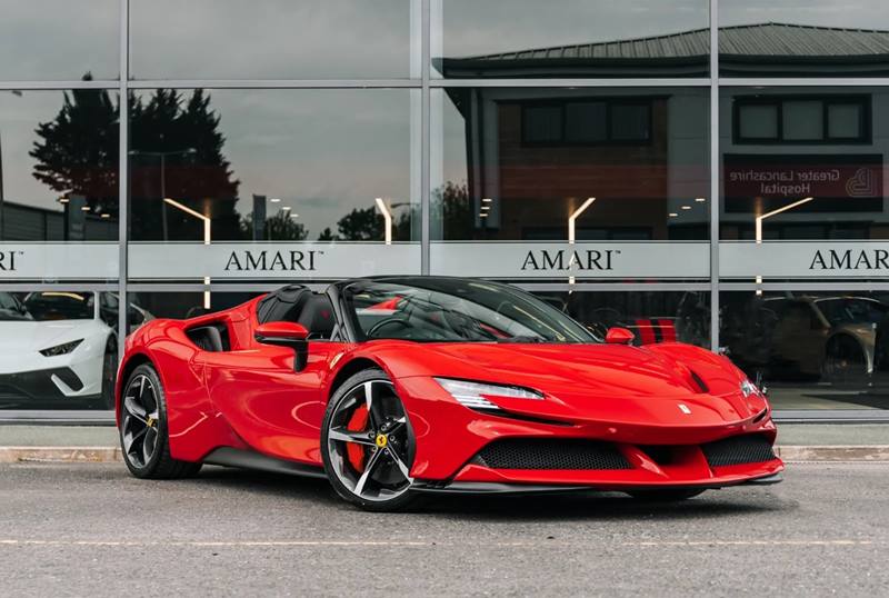 Ferrari FS90 với màu đỏ tươi Rosso Corsa đặc trưng