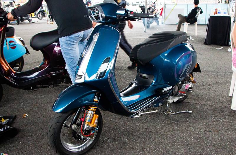 Chi hơn 700 triệu đồng để nâng cấp Vespa Sprint