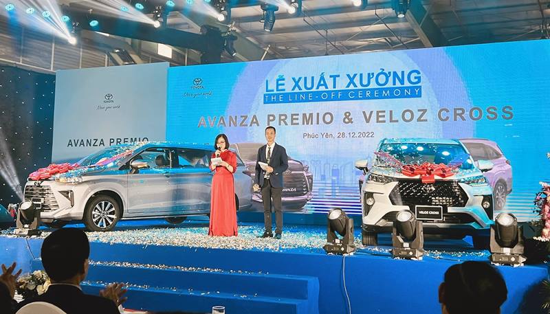 TOYOTA VELOZ CROSS và AVANZA PREMIO chính thức sản xuất tại Việt Nam