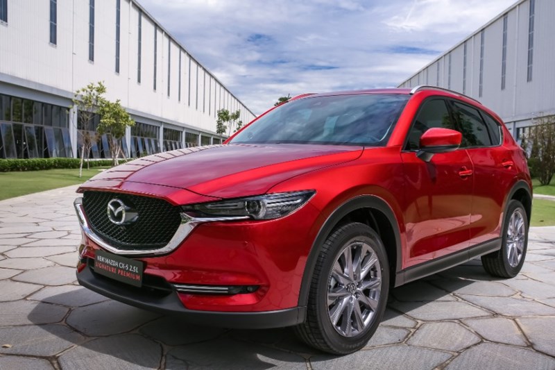 Mazda CX-5 hiện được THACO lắp ráp trong nước với có tới 7 phiên bản