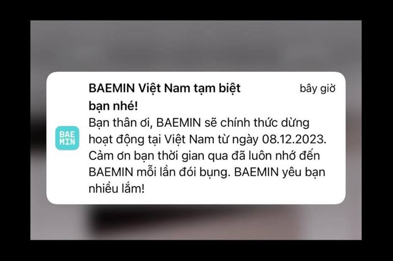 Baemin nhắn nhủ tới đối tác và khách hàng