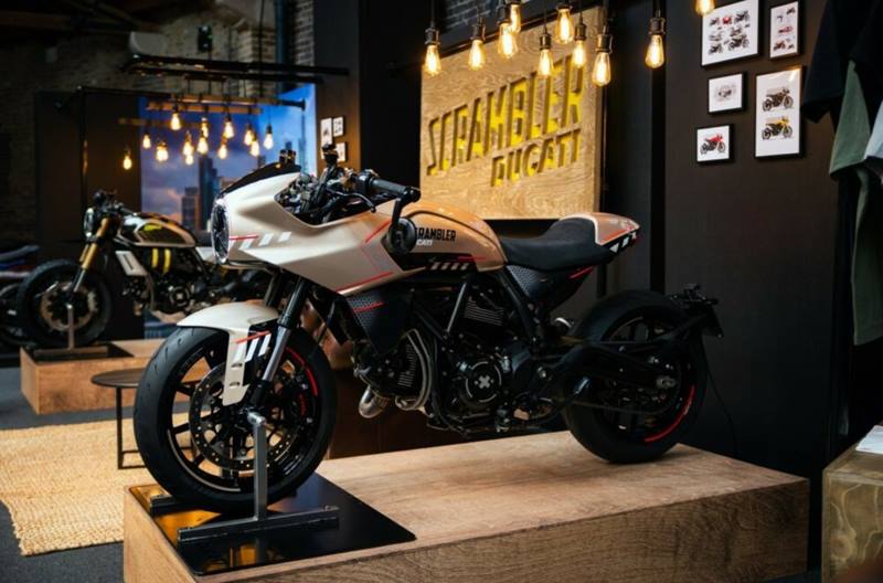 Ducati Scrambler Concept ra mắt thế giới tại Triển lãm mô tô London