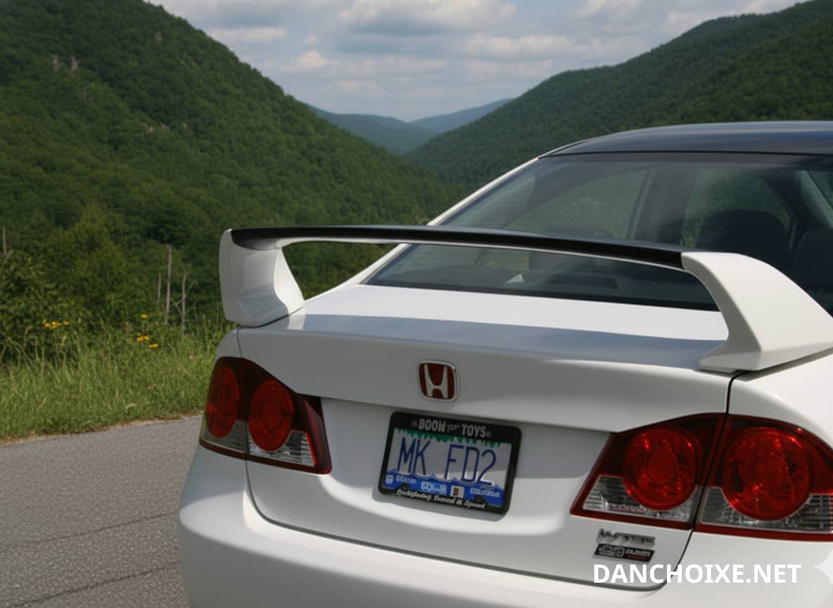 Độ đuôi gió tăng tính thẩm mỹ cho xe