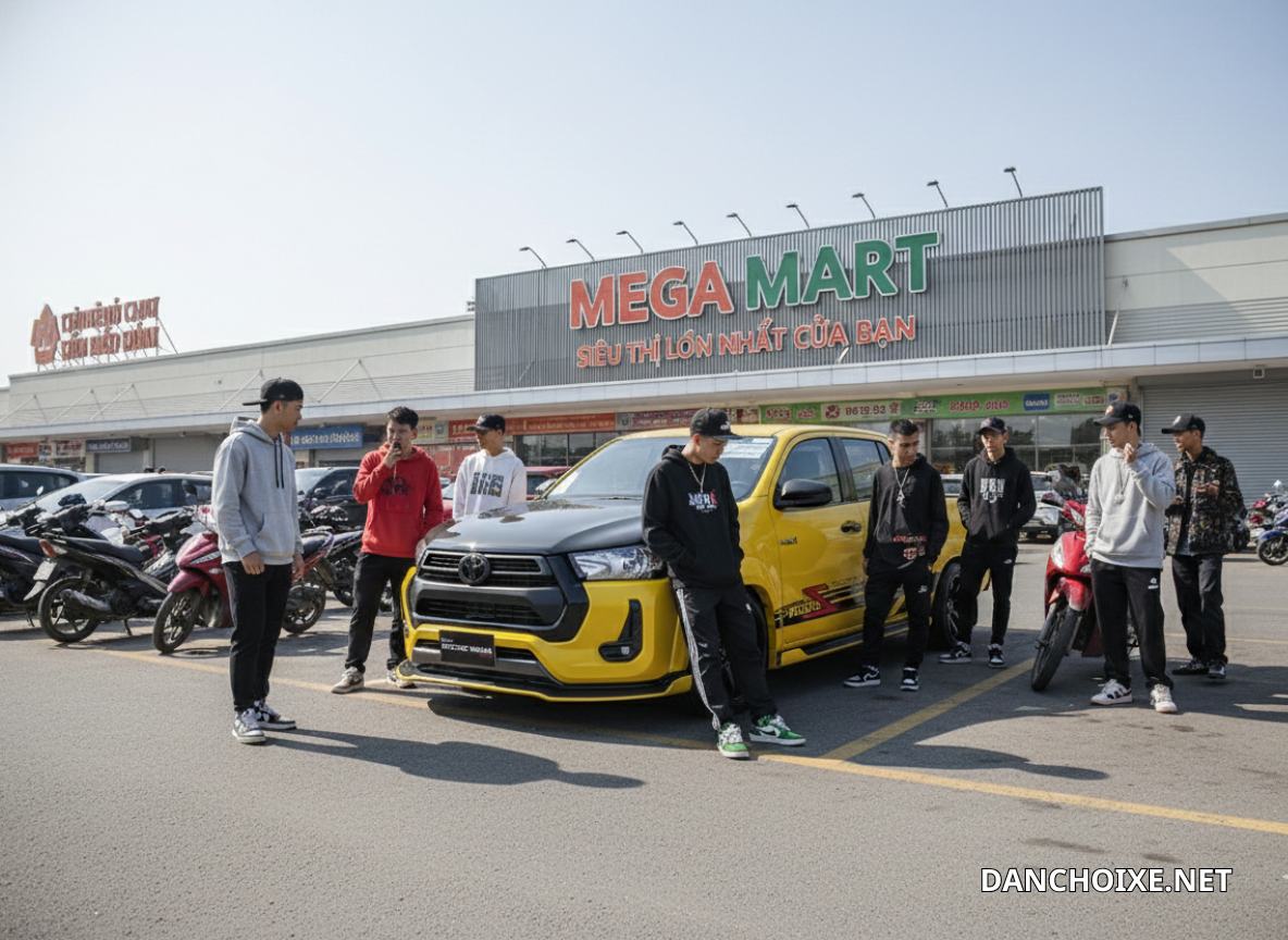 Phong cách độ xe Thái Lan nổi bật với sự tinh tế trong từng chi tiết.