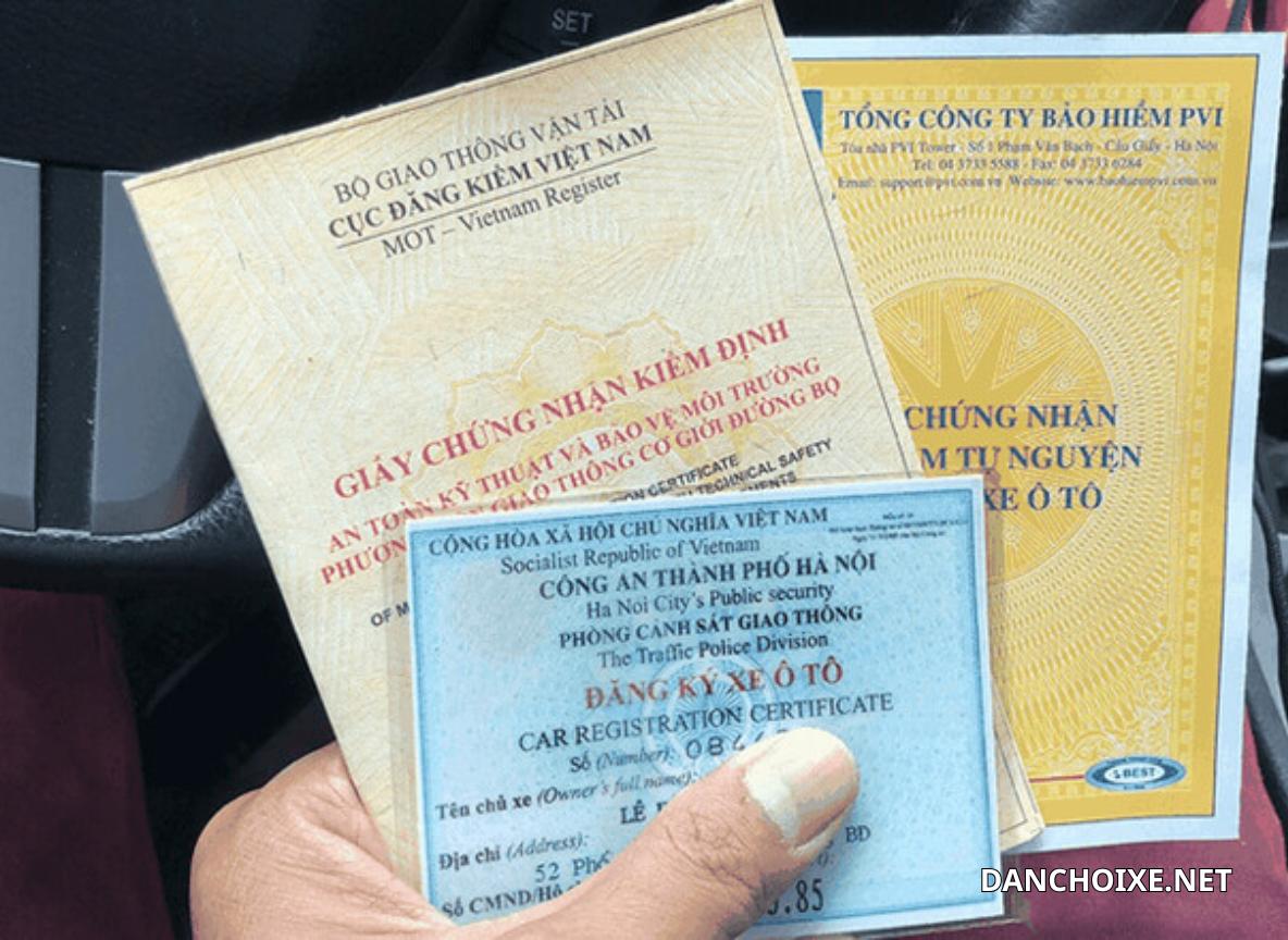 Cần chuẩn bị giấy tờ đầy đủ khi đăng kiểm xe ô tô