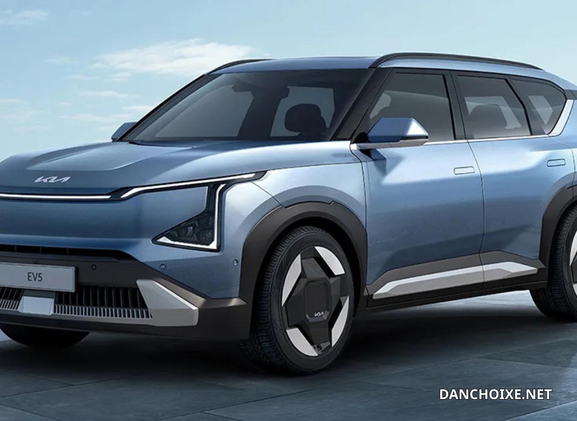 Kia EV5 là mẫu SUV phù hợp cho gia đình