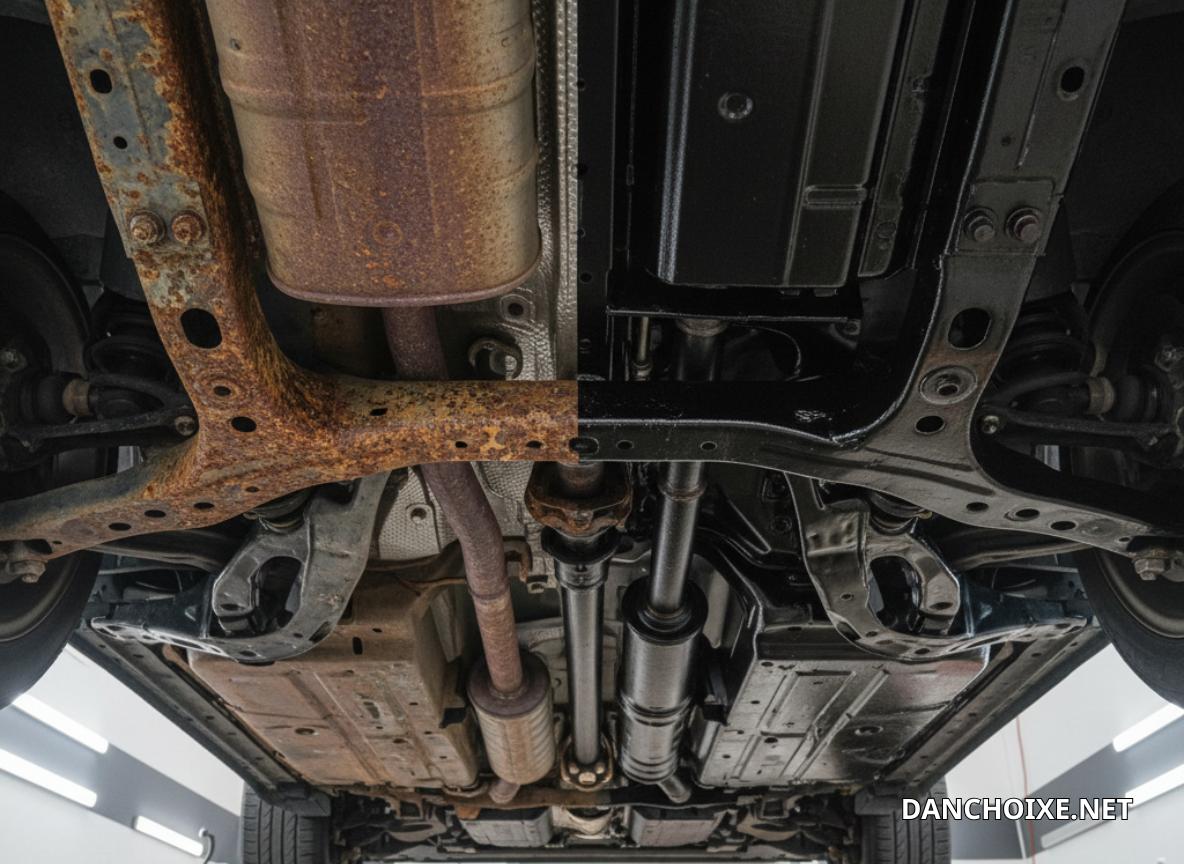 So với chi phí sửa chữa gầm xe bị gỉ sét về sau, phủ gầm là khoản đầu tư rất đáng tiền.