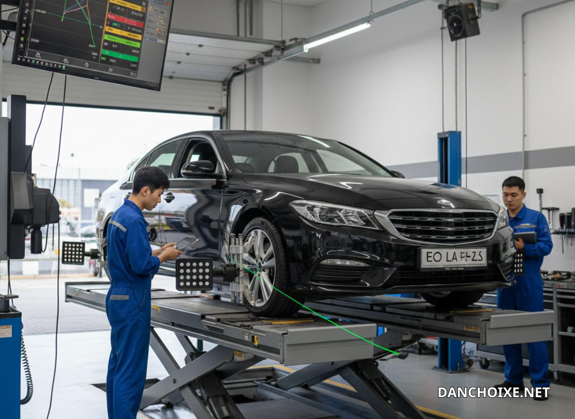 Chọn gara uy tín để thay thước lái