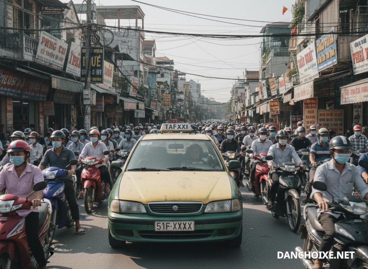 Taxi hoàn lương thường bị tua km nên cần kiểm tra kỹ
