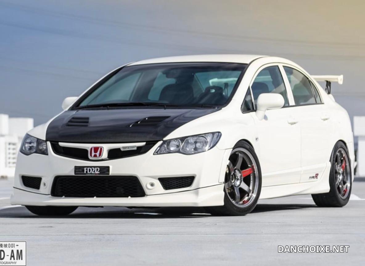 Xu hướng độ cho xe Civic gen 8 Body kit Mugen, Type R, Modulo
