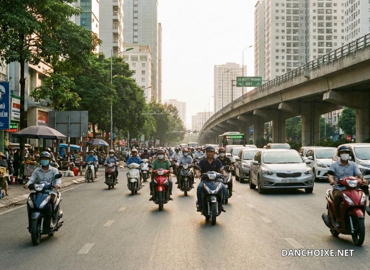 Từ 2026, Xe Máy Rẽ Không Bật Xi Nhan Có Thể Bị Phạt Tới 14 Triệu