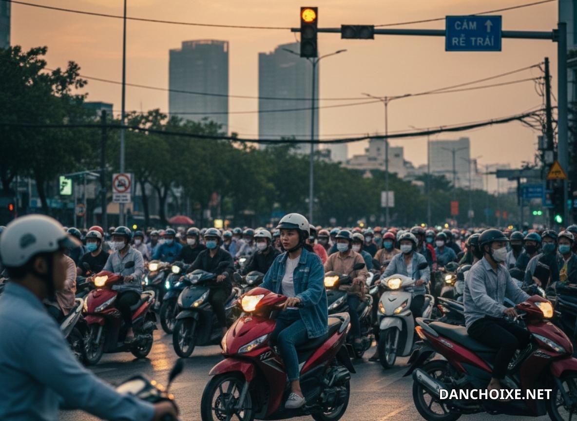 Thói quen chuyển hướng không bật xi nhan không chỉ dễ bị xử phạt mà còn tiềm ẩn nguy cơ tai nạn cao.