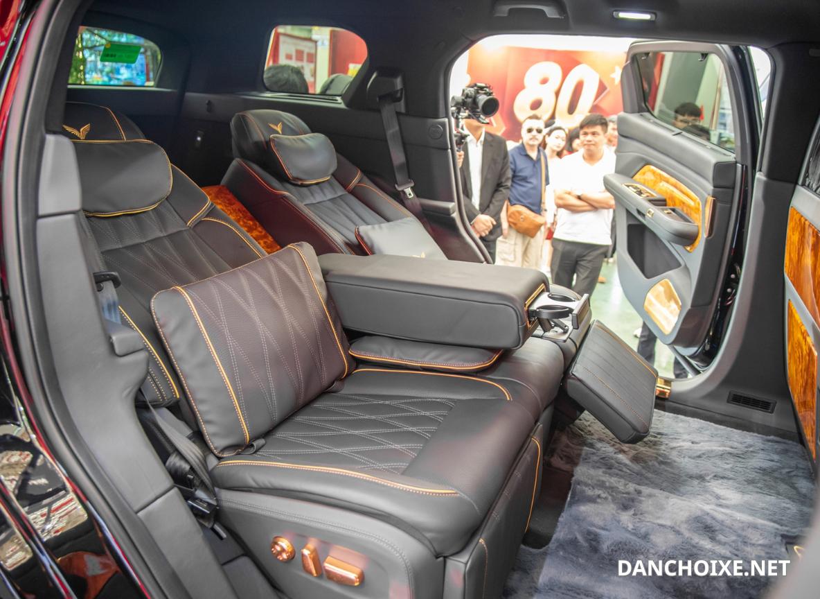 VinFast Lạc Hồng 900 LX Chống Đạn với nội thất VIP dành cho nguyên thủ
