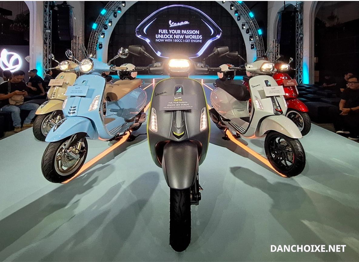 Vespa Sprint 180 Chính Thức Xuất Hiện Tại Việt Nam, Giá Hơn 120 Triệu Đồng