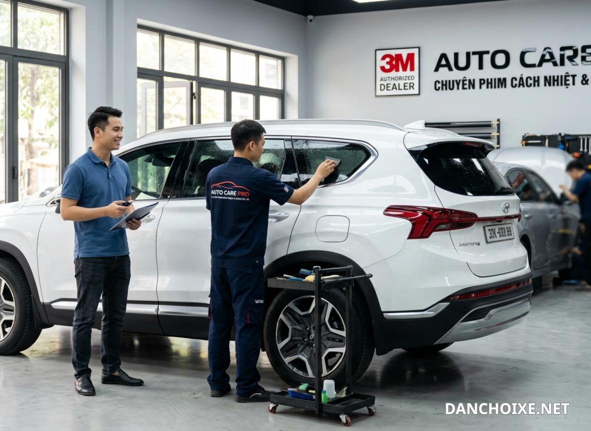 Khi lắp các phụ kiện khi mới mua xe cần lựa chọn các đơn vị thi công uy tín